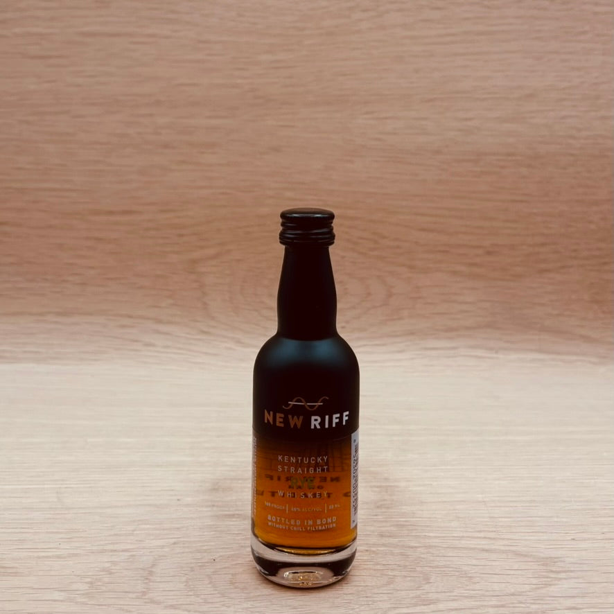 New Riff, "Bottled in Bond," Kentucky Straight Rye Whiskey, 50ml