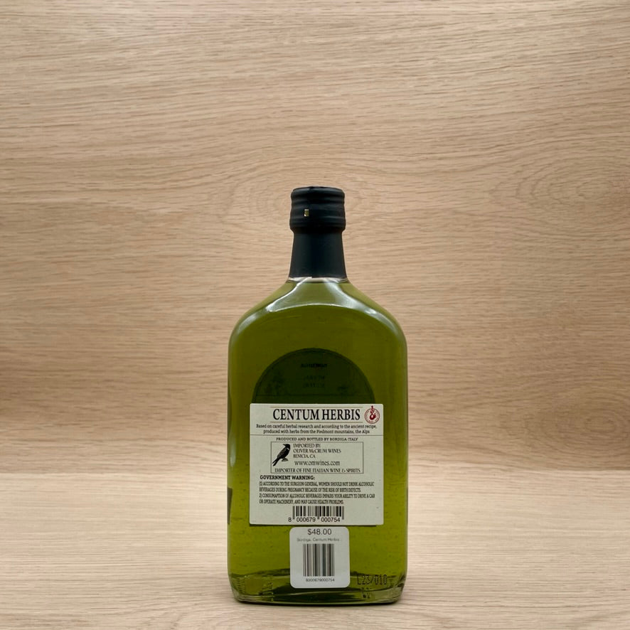 Bordiga, "Centum Herbis," Genepy, 700 ml