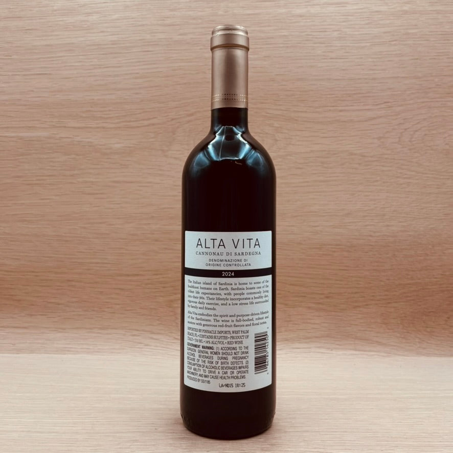 Alta Vida, Cannonau di Sardegna, Italy, Cannonau, 2024