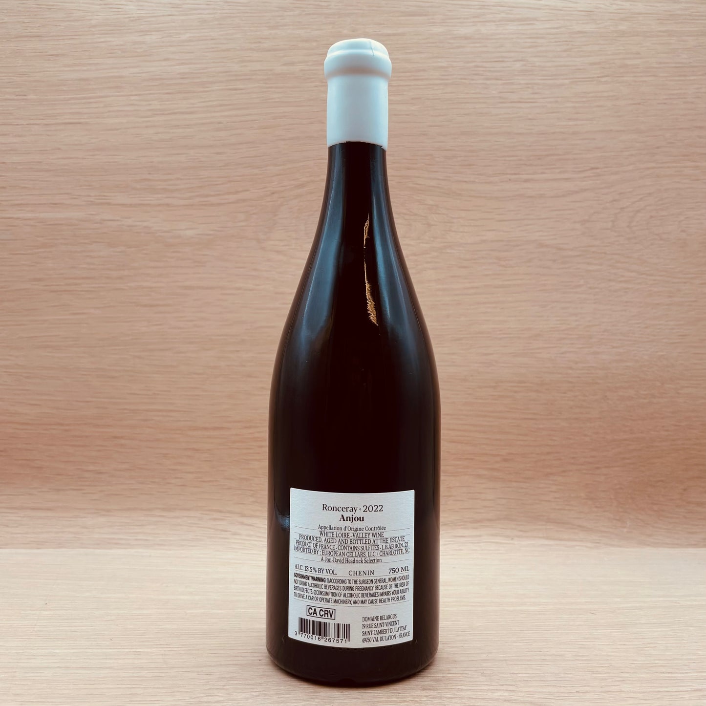 Domaine Belargus, "Ronceray," Anjou, France, Chenin Blanc, 2022