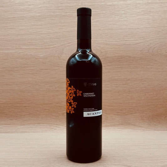 Civias, "Acanteo," Sicily, Italy, Cabernet Sauvignon, 2022