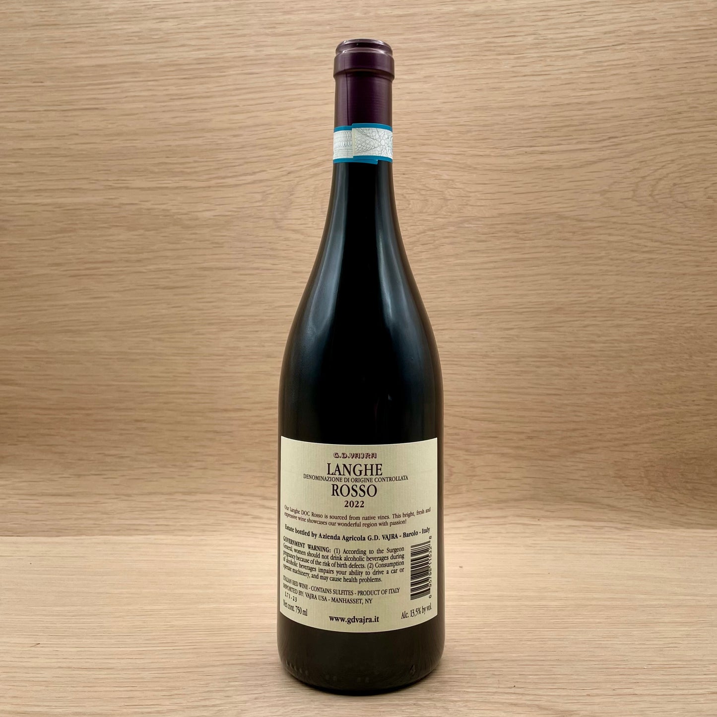 G.D. Vajra, Langhe, Italy, Red blend, 2022