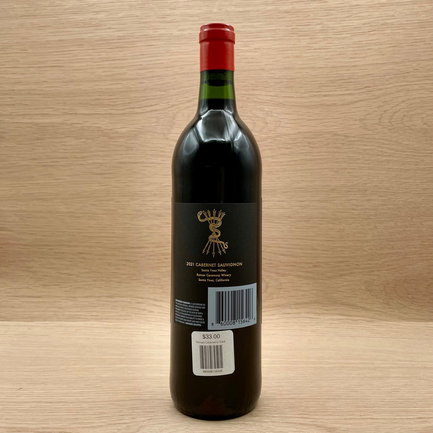 Roman Ceremony, Santa Ynez Valley, California, Cabernet Sauvignon, 2021