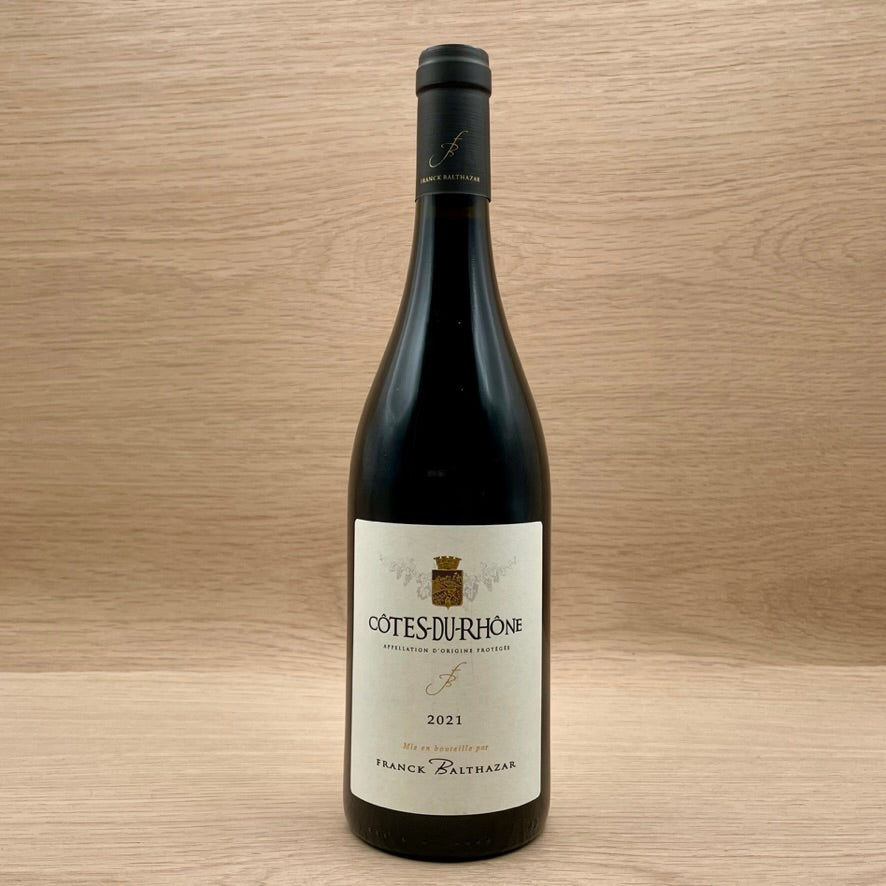 Franck Balthazar, Côtes du Rhône, France, Syrah blend, 2022