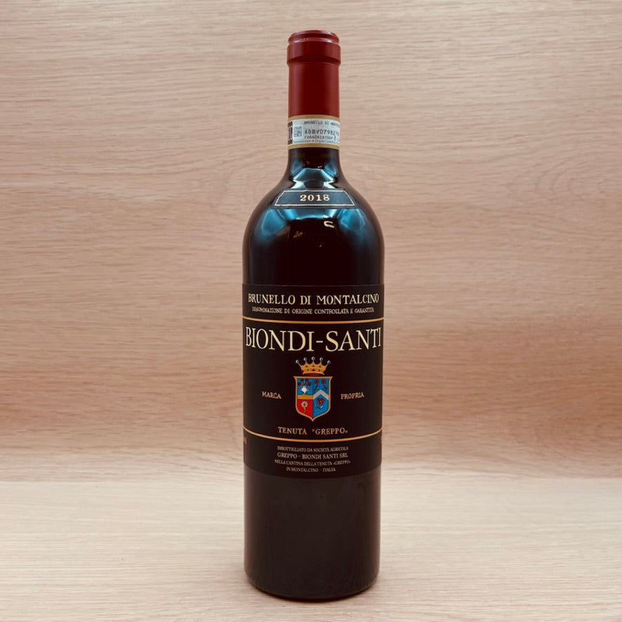 Biondi Santi, Brunello di Montalcino, Italy, Sangiovese, 2018