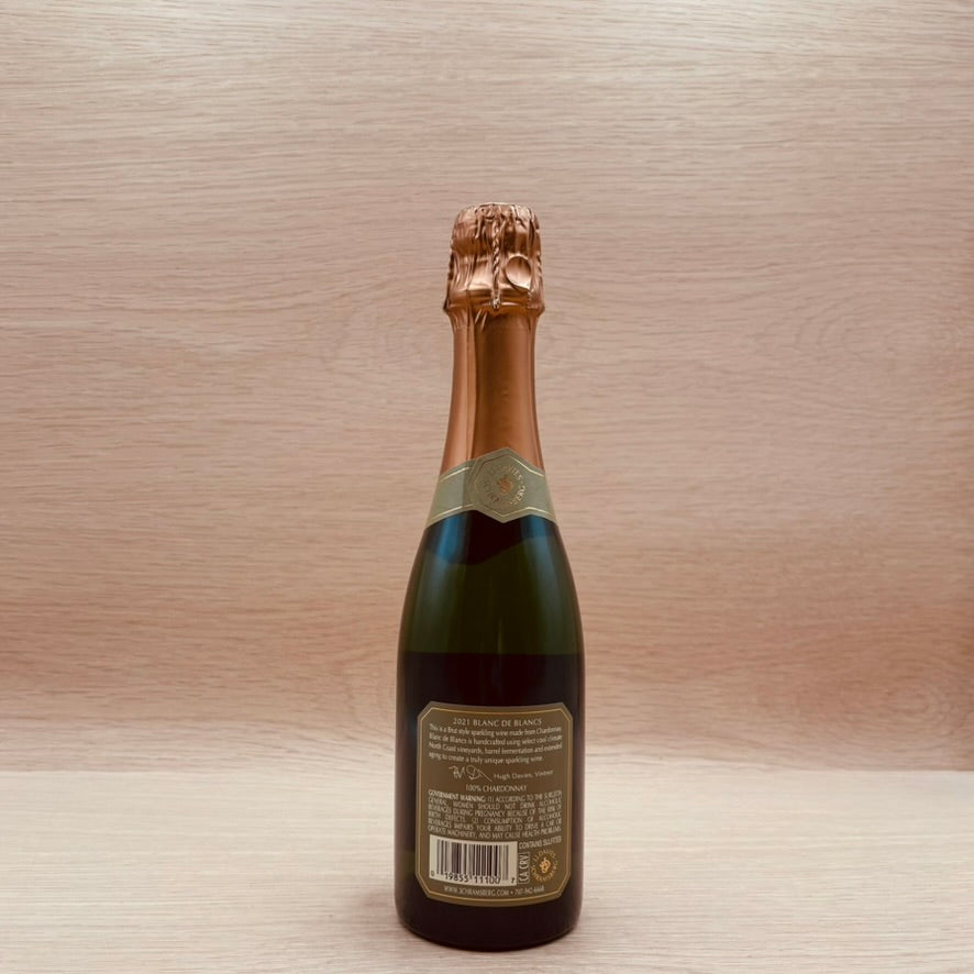 Schramsberg, "Blanc de Blancs," Calistoga, California, Chardonnay, 2021, 375ml