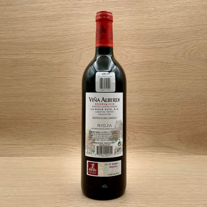 La Rioja Alta, "Viña Alberdi Reserva," Rioja, Spain, Tempranillo, 2019