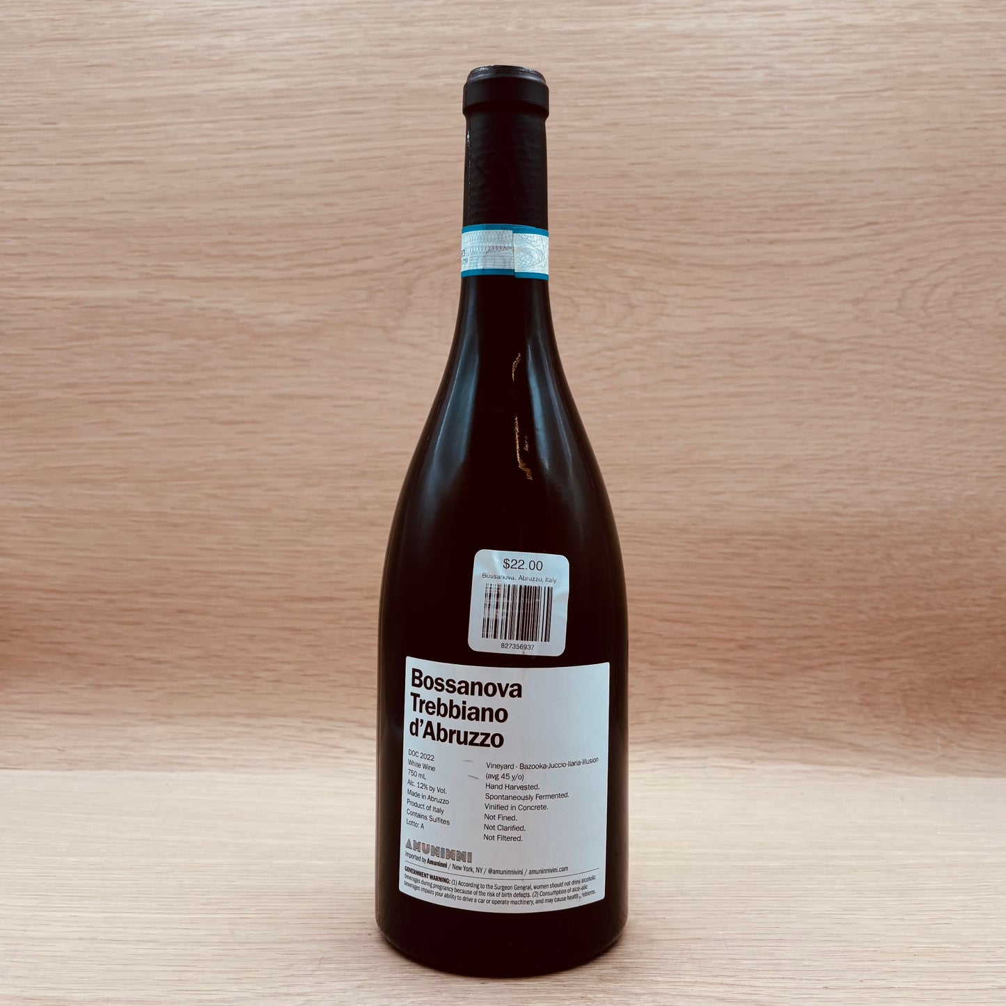 Bossanova, Abruzzo, Italy, Trebbiano d'Abruzzo 2022