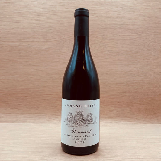 Armand Heitz, "Clos des Poutres," Pommard 1er Cru, France, Pinot Noir, 2022