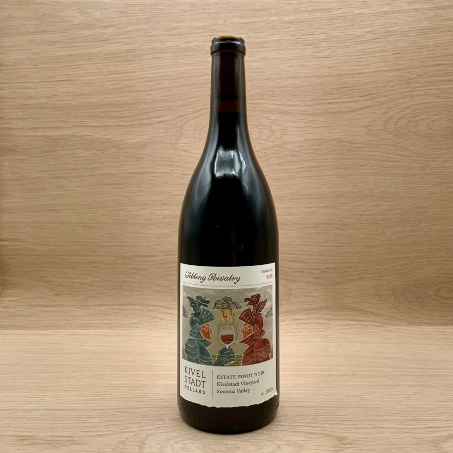 Kivelstadt Cellars, "Sibling Rivalry," Sonoma Valley, California, Pinot Noir, 2021