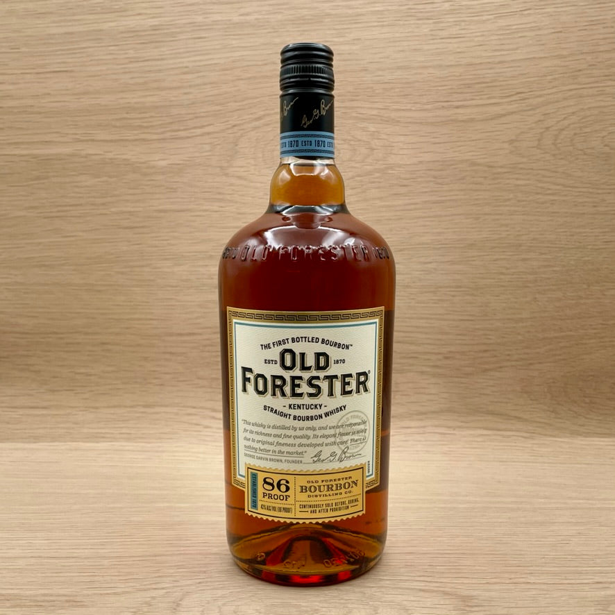 Old Forester Kentucky Straight Bourbon Whiskey, 1L