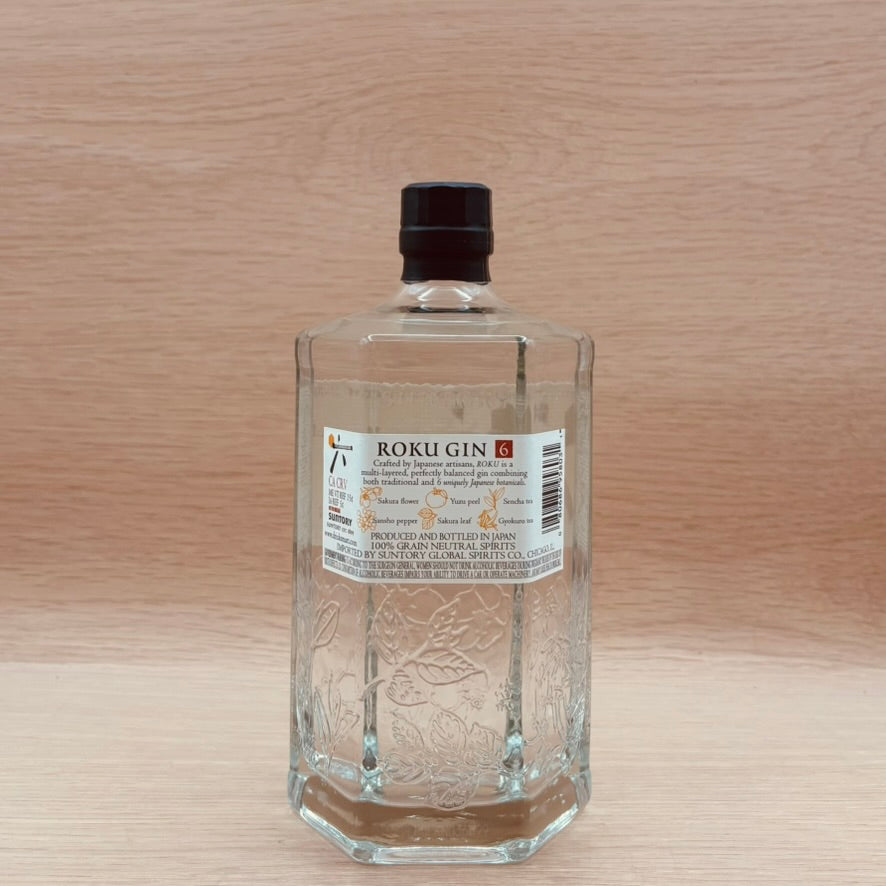 Suntory, "Roku," Japanese Gin