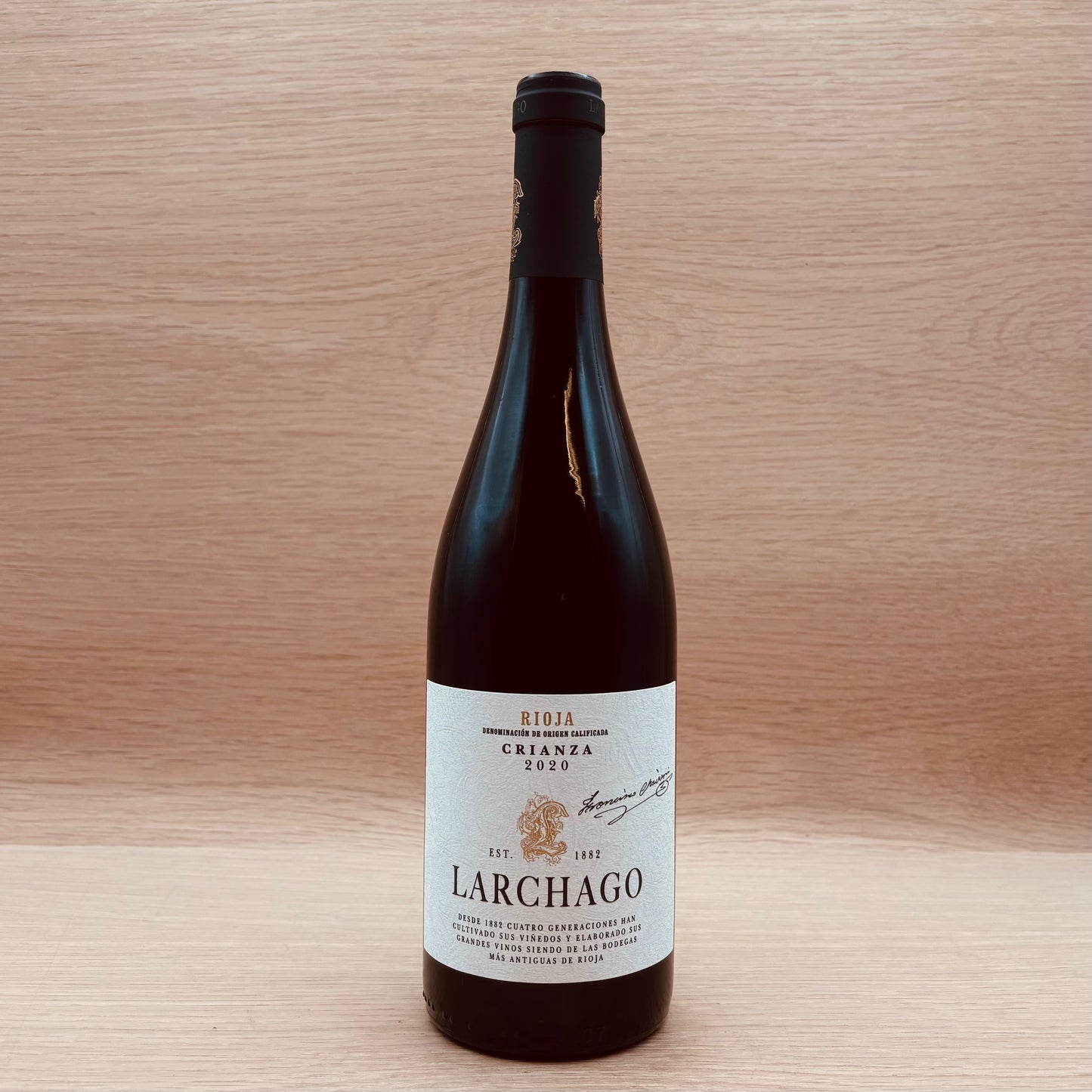 Larchago, "Crianza," Rioja, Spain, Tempranillo, 2020