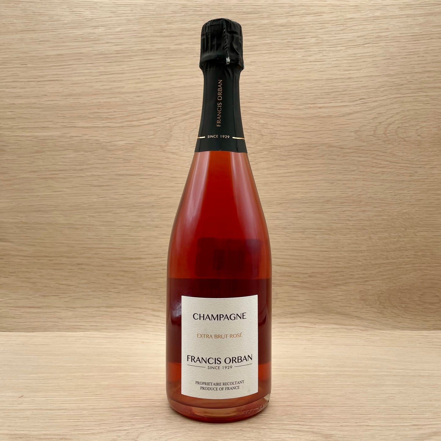 Domaine Francis Orban, "Extra Brut Rosé," Champagne, France, Pinot Meunier, NV