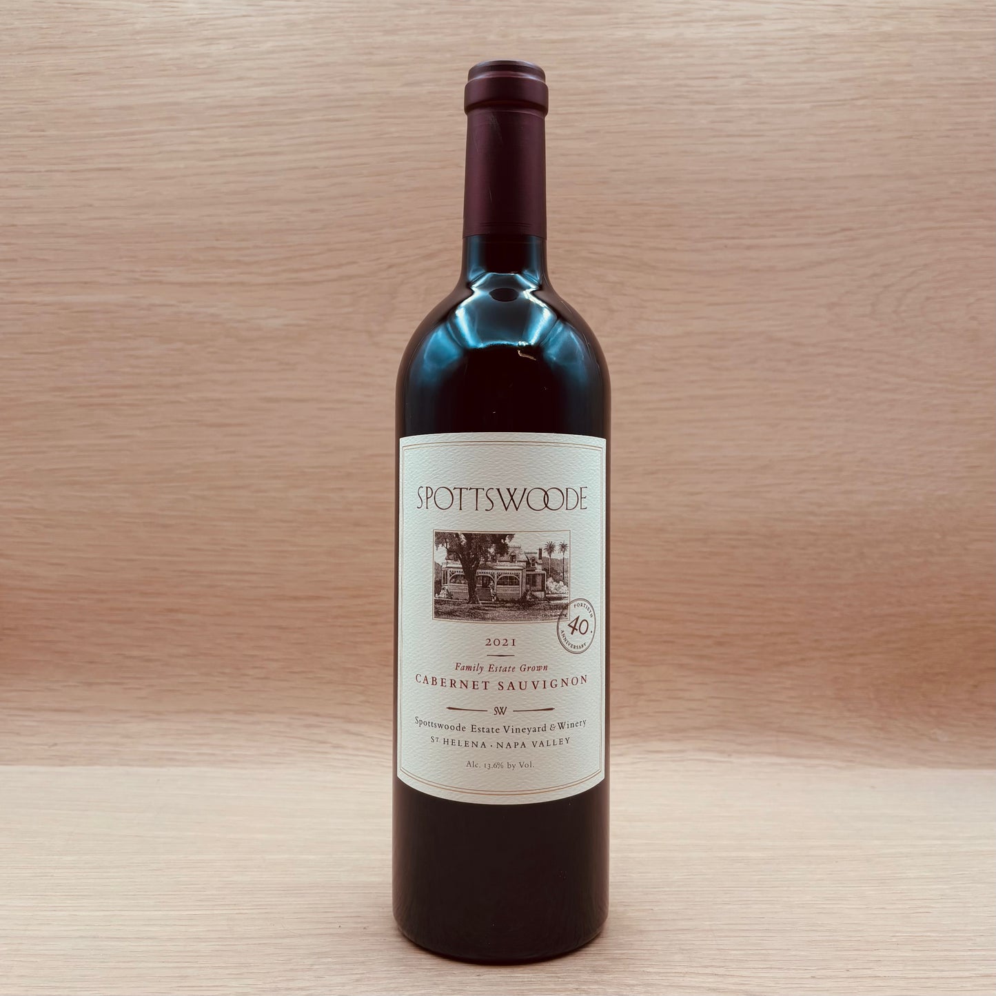 Spottswoode, "Estate," Napa Valley, California, Cabernet Sauvignon, 2021