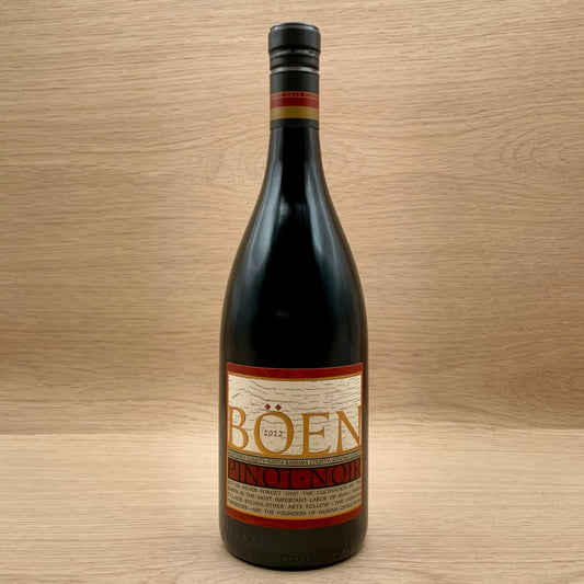 Boen, "Tri-Appellation," California, Pinot Noir, 2022