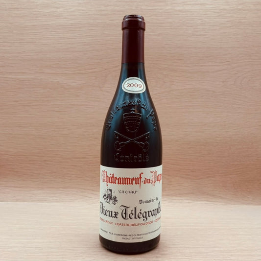 Vieux Télégraphe, "La Crau," Chateauneuf-du-Pape, France, Grenache Blend, 2009