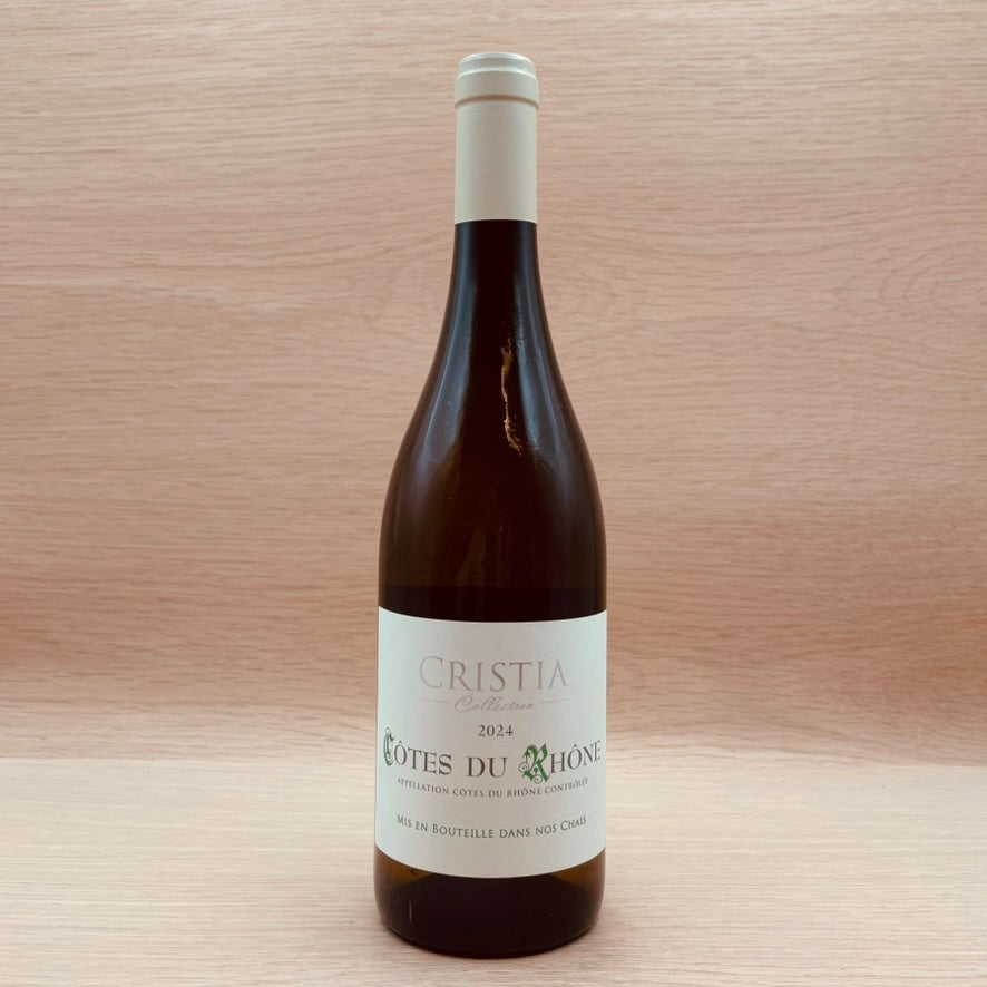 Cristia, Côtes du Rhône, France, Viognier Blend, 2024