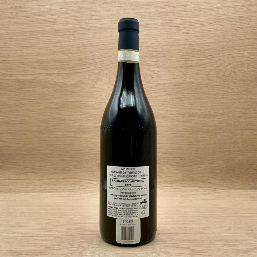 Ca' del Baio, "Autinbej," Barbaresco, Italy, Nebbiolo, 2021