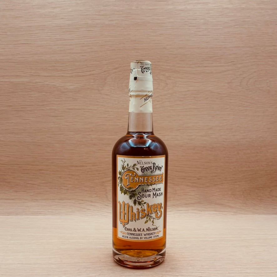 Nelson's Green Brier, Tennessee Sour Mash Whiskey, 375ml