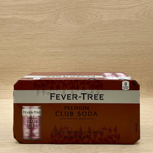 Fever Tree, Club Soda Cans, 5oz 8 pack