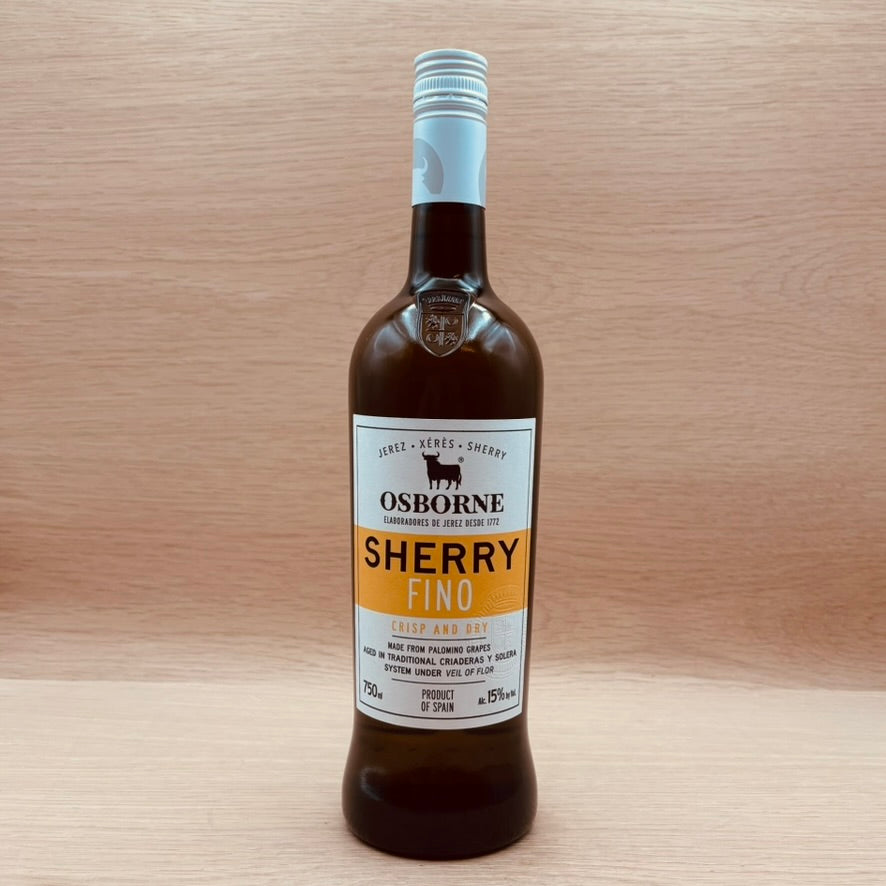 Osborne, Fino Sherry, Jerez, Spain, Palomino Fino, NV