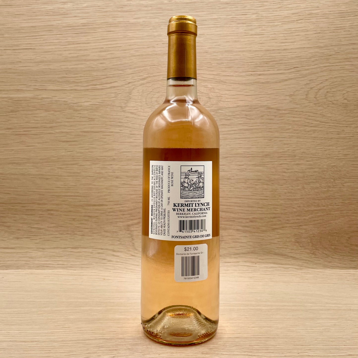 Domaine de Fontsainte, Gris de Gris Rosé, Corbières, France, Rose Blend, 2023