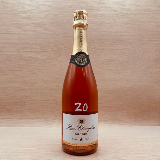 Henri Champliau, "Wild Miss," Vin Mousseaux de Bourgogne, France, Gamay, NV