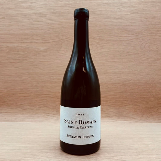 Benjamin Leroux, "Sous le Château," Saint-Romain, France, Chardonnay, 2022