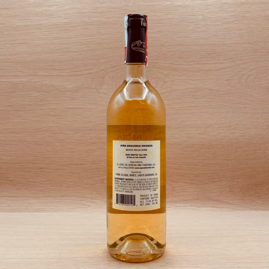 Lopez de Heredia, "Viña Gravoinia," Rioja, Spain, Viura, 2017