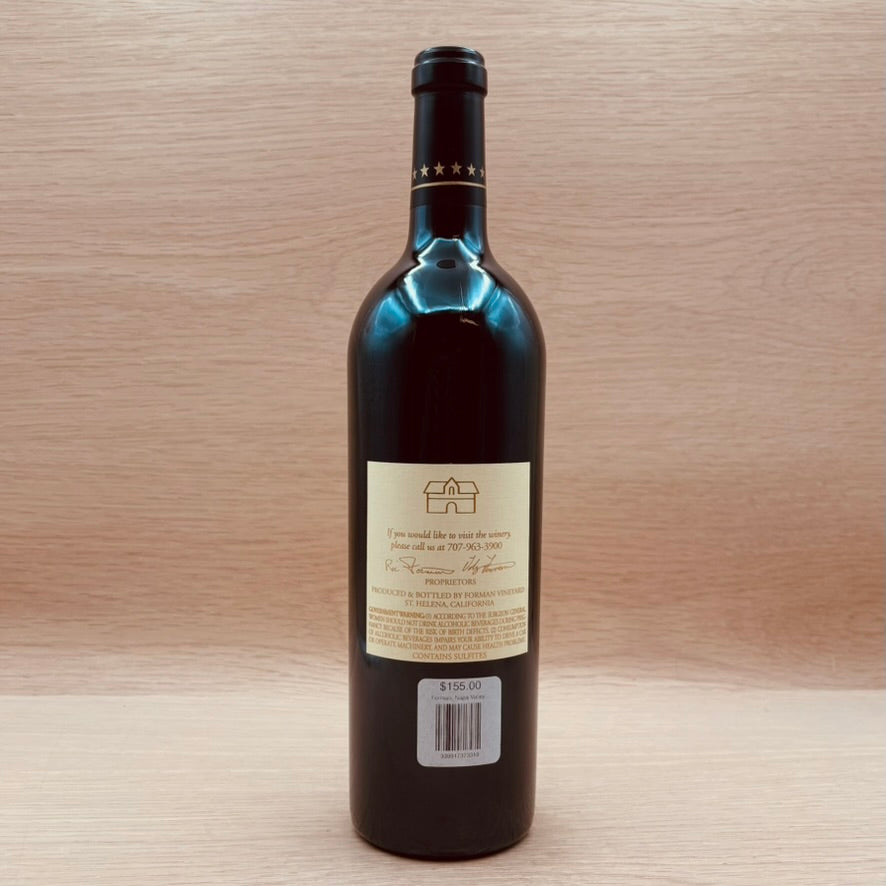 Forman, Napa Valley, California, Cabernet Sauvignon, 2018