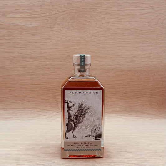 Dampfwerk, "Rabbit In Rye," Herbal Liqueur, 375ml