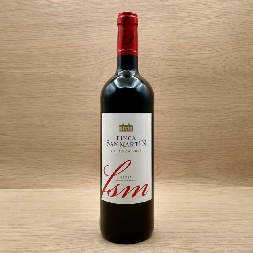 Finca San Martin, "Torre de Oña Crianza," Rioja, Spain, Tempranillo, 2014