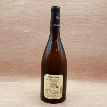 Billaud-Simon, "Tête d'Or," Chablis, France, Chardonnay, 2022