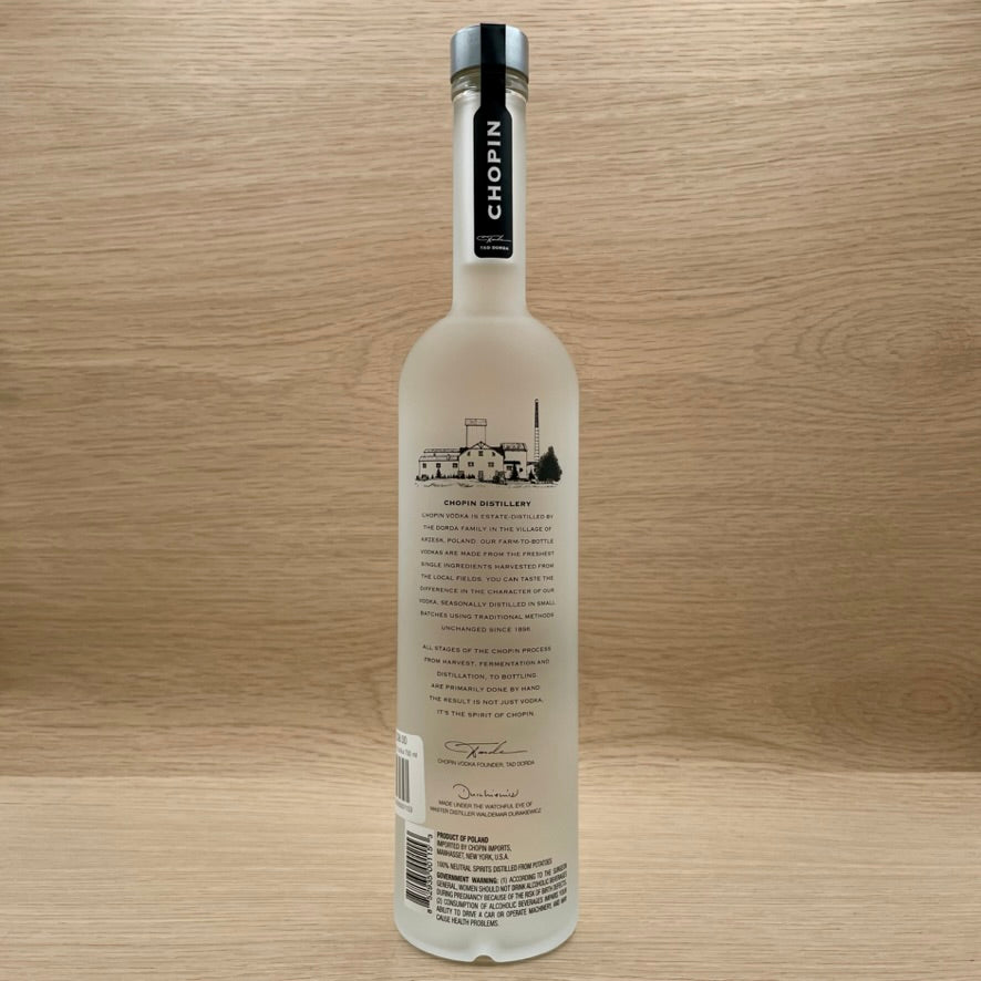 Chopin, France, Potato Vodka