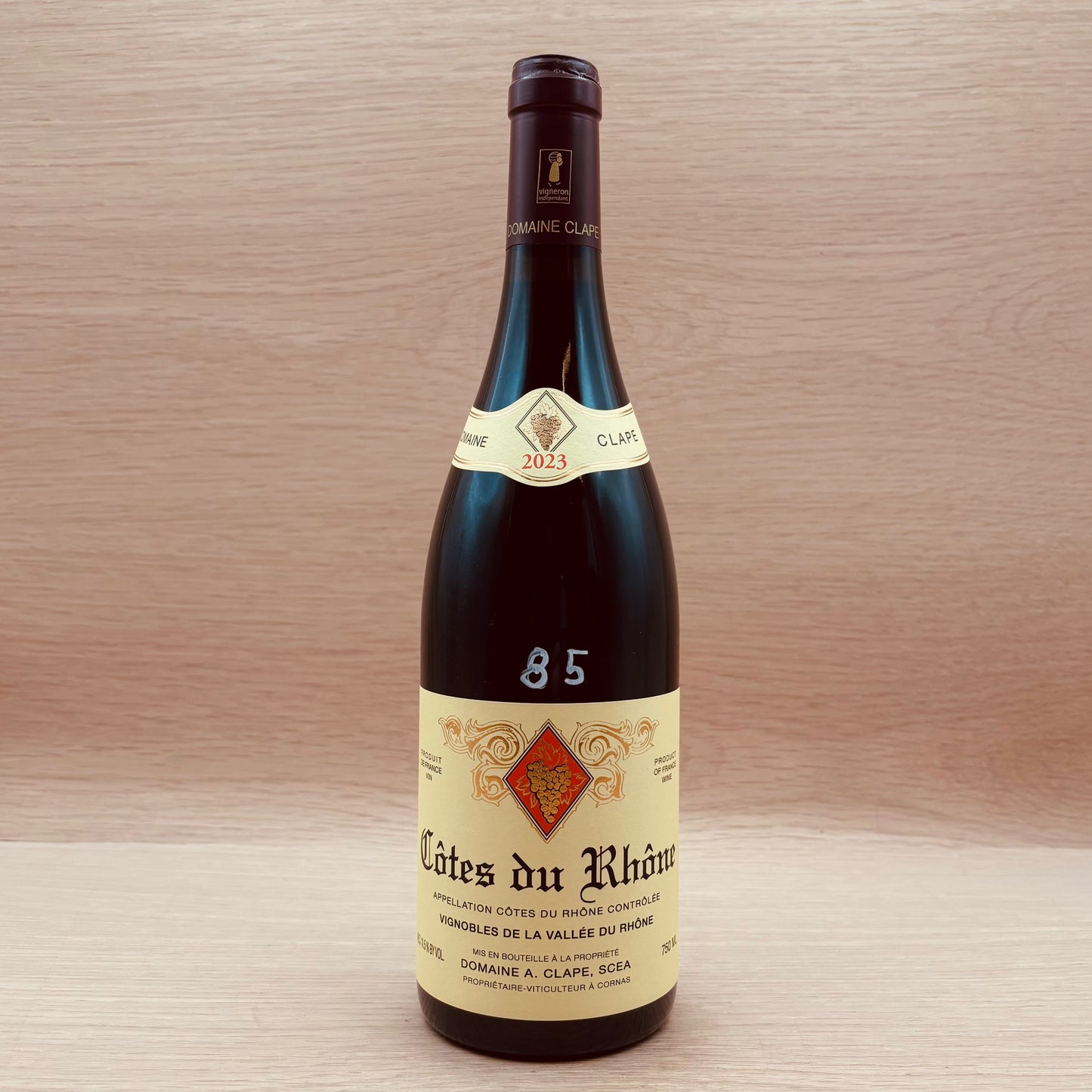 Domaine A. Clape, Côtes du Rhône, France, Syrah, 2023