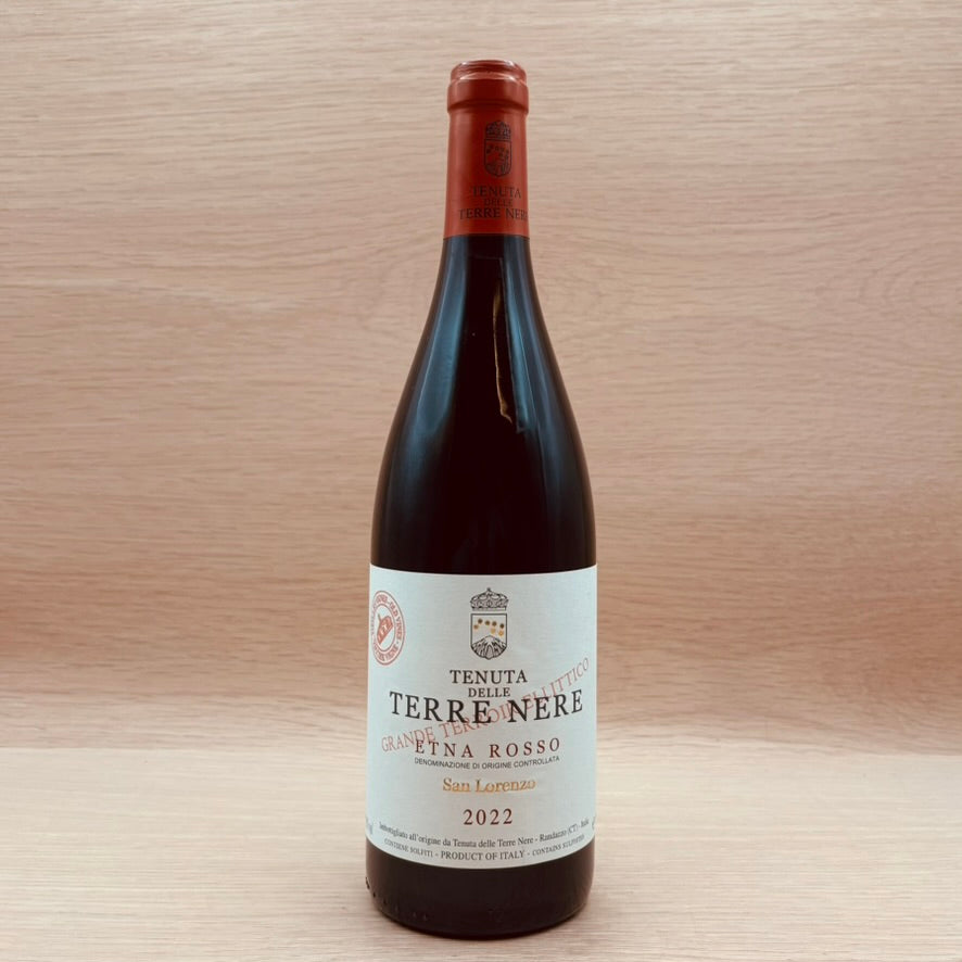 Tenuta delle Terre Nere, "San Lorenzo," Etna Rosso, Italy, Nerello Mascalese, 2022