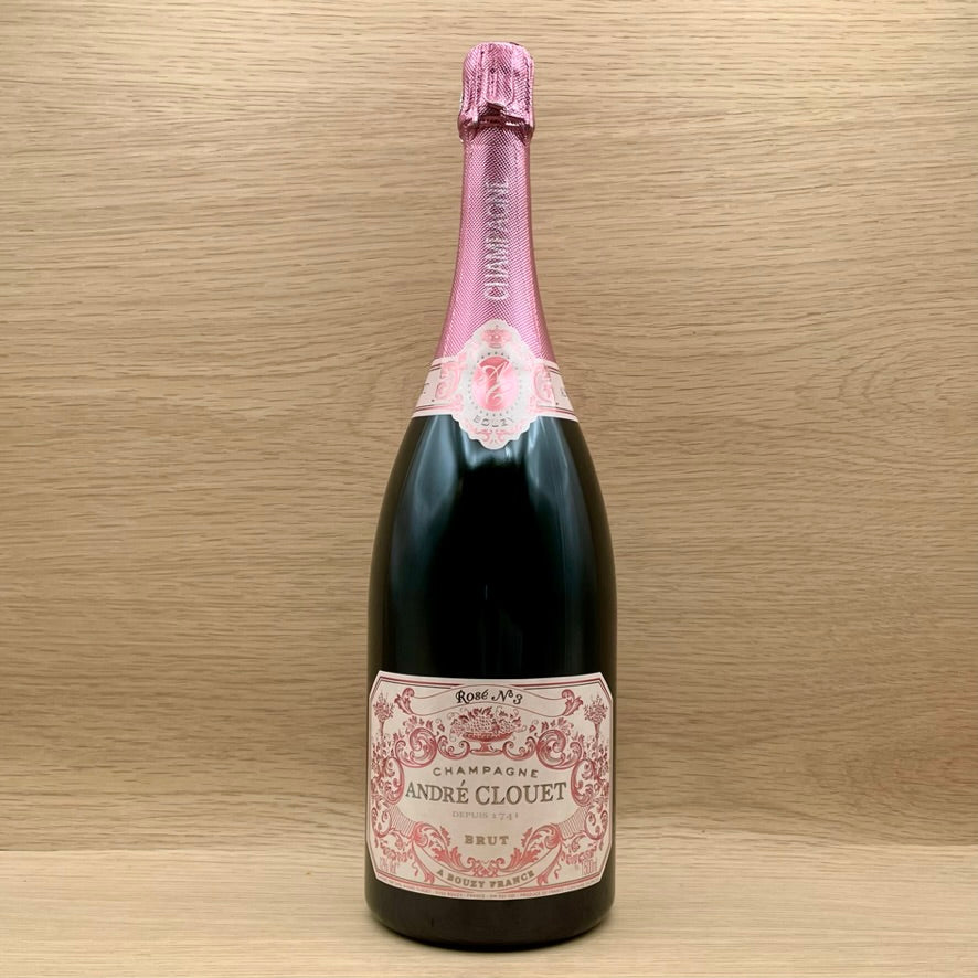 André Clouet, "Rose No.5," Bouzy, Champagne, Pinot Noir, NV  1.5 liter