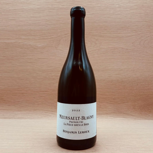 Benjamin Leroux, "La Pièce Sous Le Bois," Meursault-Blagny 1er Cru, France, Chardonnay, 2022