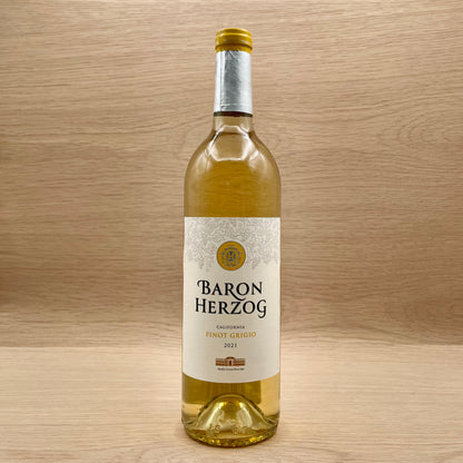 Baron Herzog, "Kosher," California, Pinot Grigio, 2022