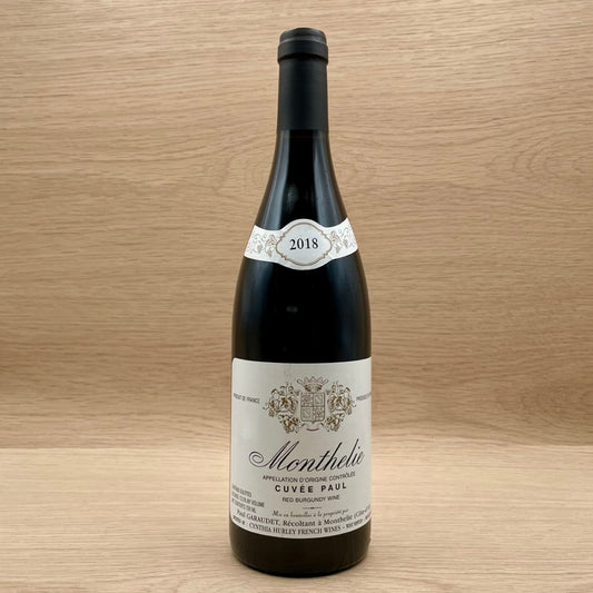 Paul Garaudet, "Cuvée Paul," Monthelie, France, Pinot Noir, 2018