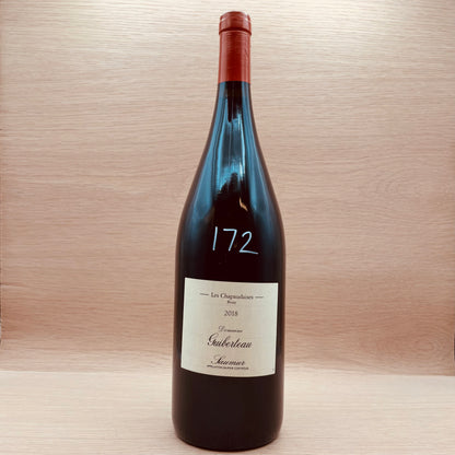 Domaine Guiberteau, "Les Chapaudaises," Saumur, France, Cabernet Franc, 2018, 1.5L
