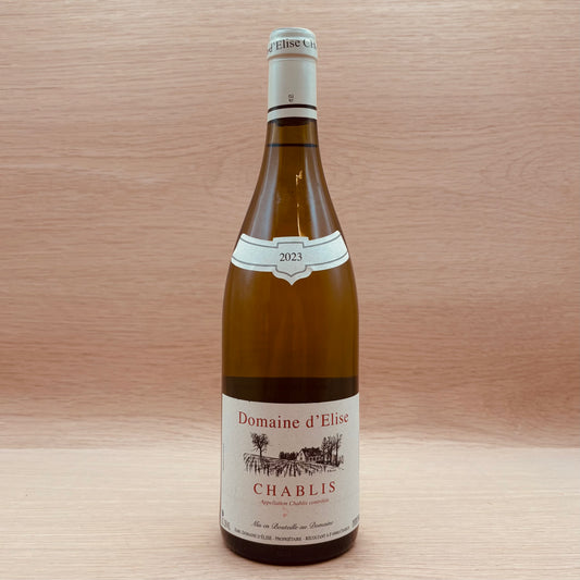 Domaine d'Elise, Chablis, France, Chardonnay, 2023