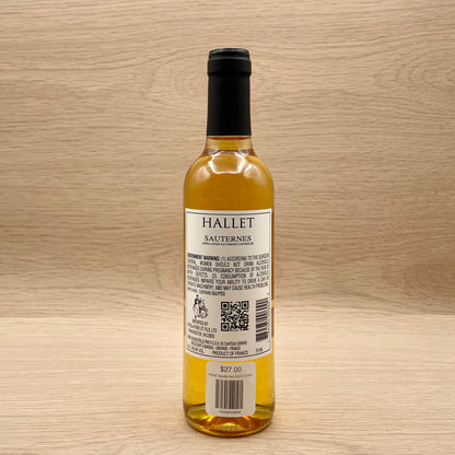 Hållet, Sauternes, France, Semillon, 2020, 375ml