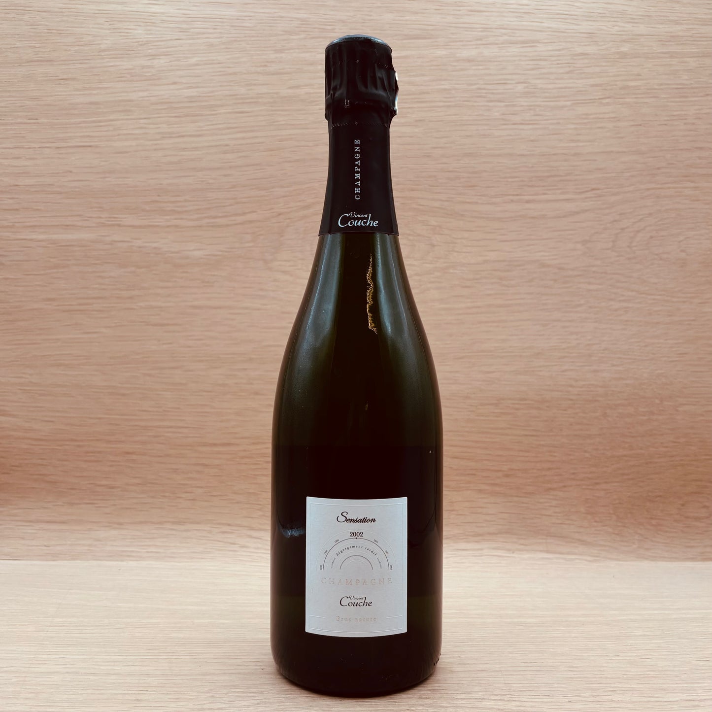 Vincent Couche, "Sensation," Champagne, France, Pinot Noir-Chardonnay, 2002