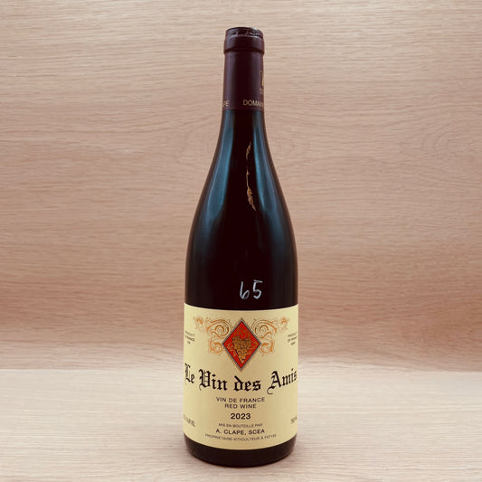 Domaine A. Clape, "Les Vins des Amis," Vin de France, Syrah, 2023