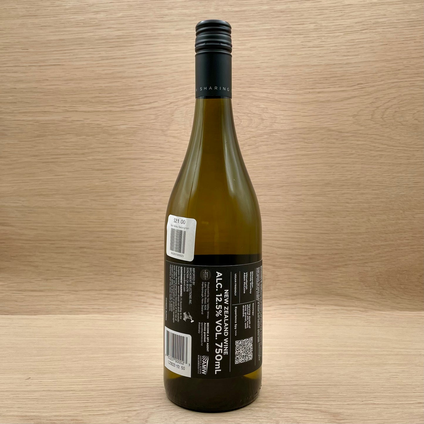 Spy Valley, Marlborough, New Zealand, Sauvignon Blanc, 2023