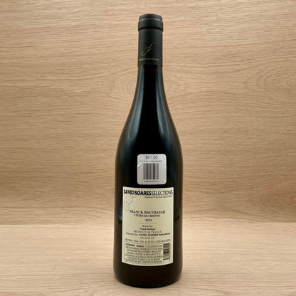 Franck Balthazar, Côtes du Rhône, France, Syrah blend, 2022