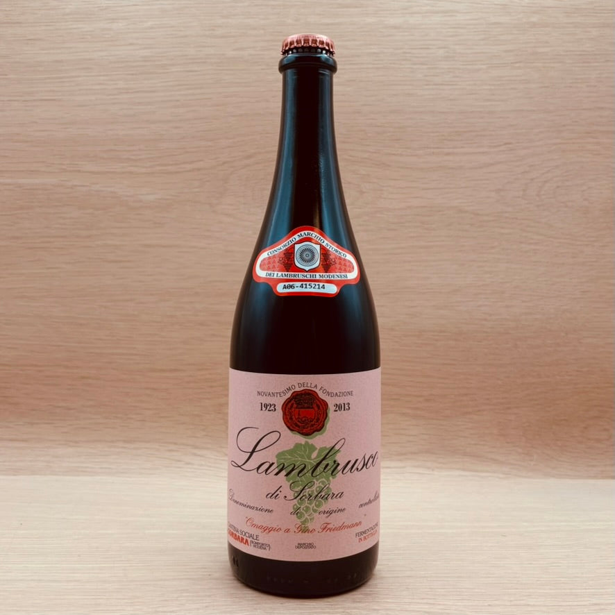 Cantina de Sorbara, Lambrusco Pet-Nat, Emilia-Romagna, Italy, Lambrusco di Sorbara, 2024