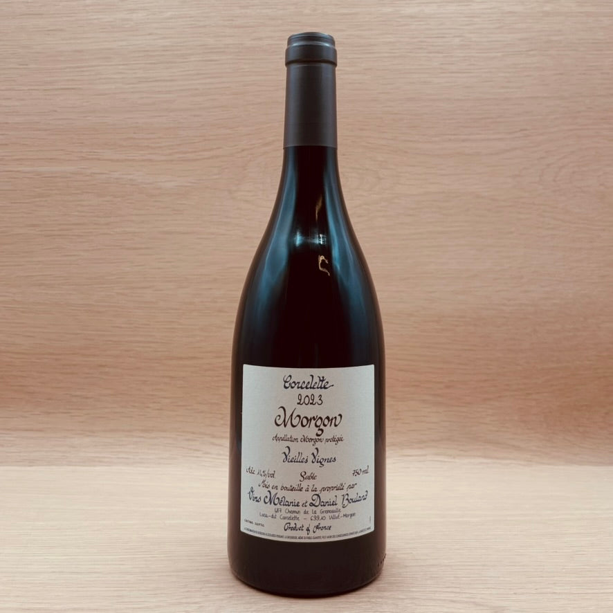 Mélanie et Daniel Boulard, "Corcelette," Morgon, France, Beaujolais, 2023